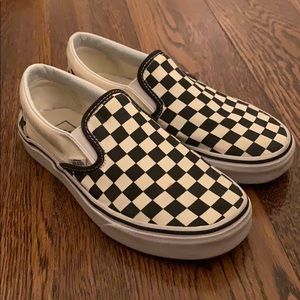 Checkered Vans